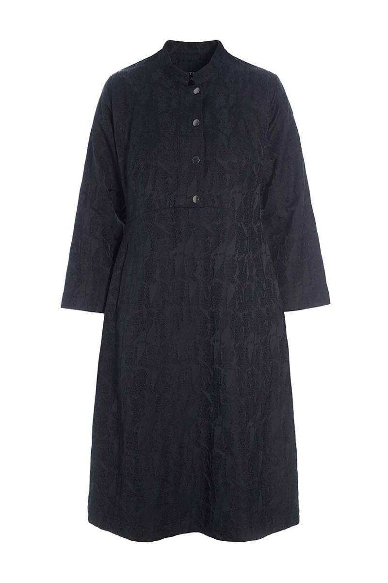 Jacquard stretch dress