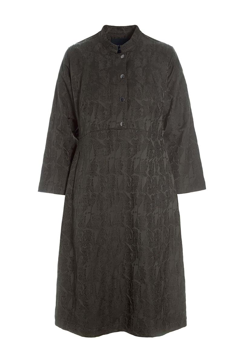 Jacquard stretch dress