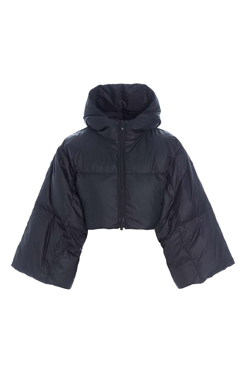 Feather down short jacket