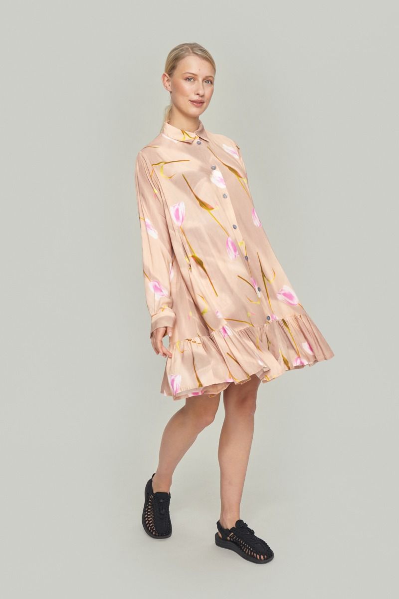 Haru FSC flounce dress