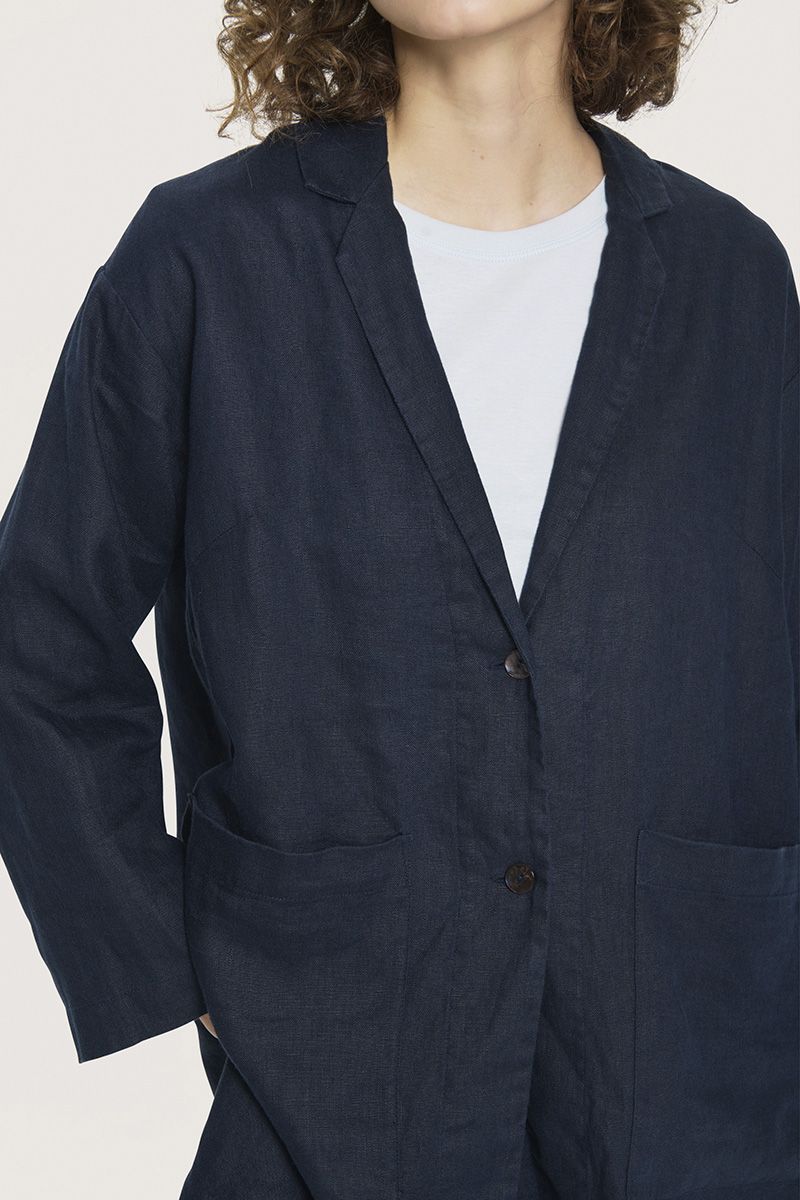 Lazy linen jacket