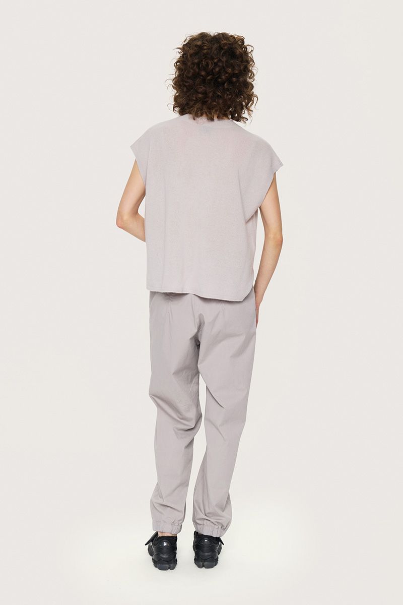 Senmei trousers with zippers