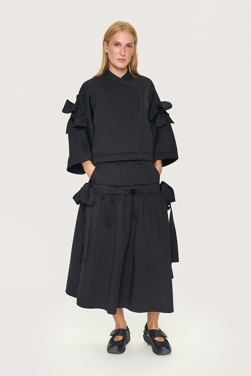 Scuba long skirt