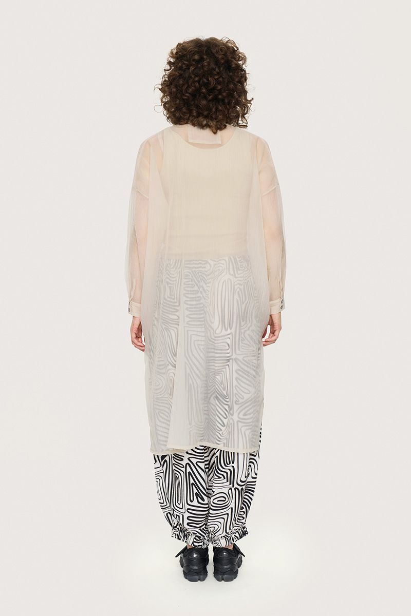 Sukasu dress with pintucks