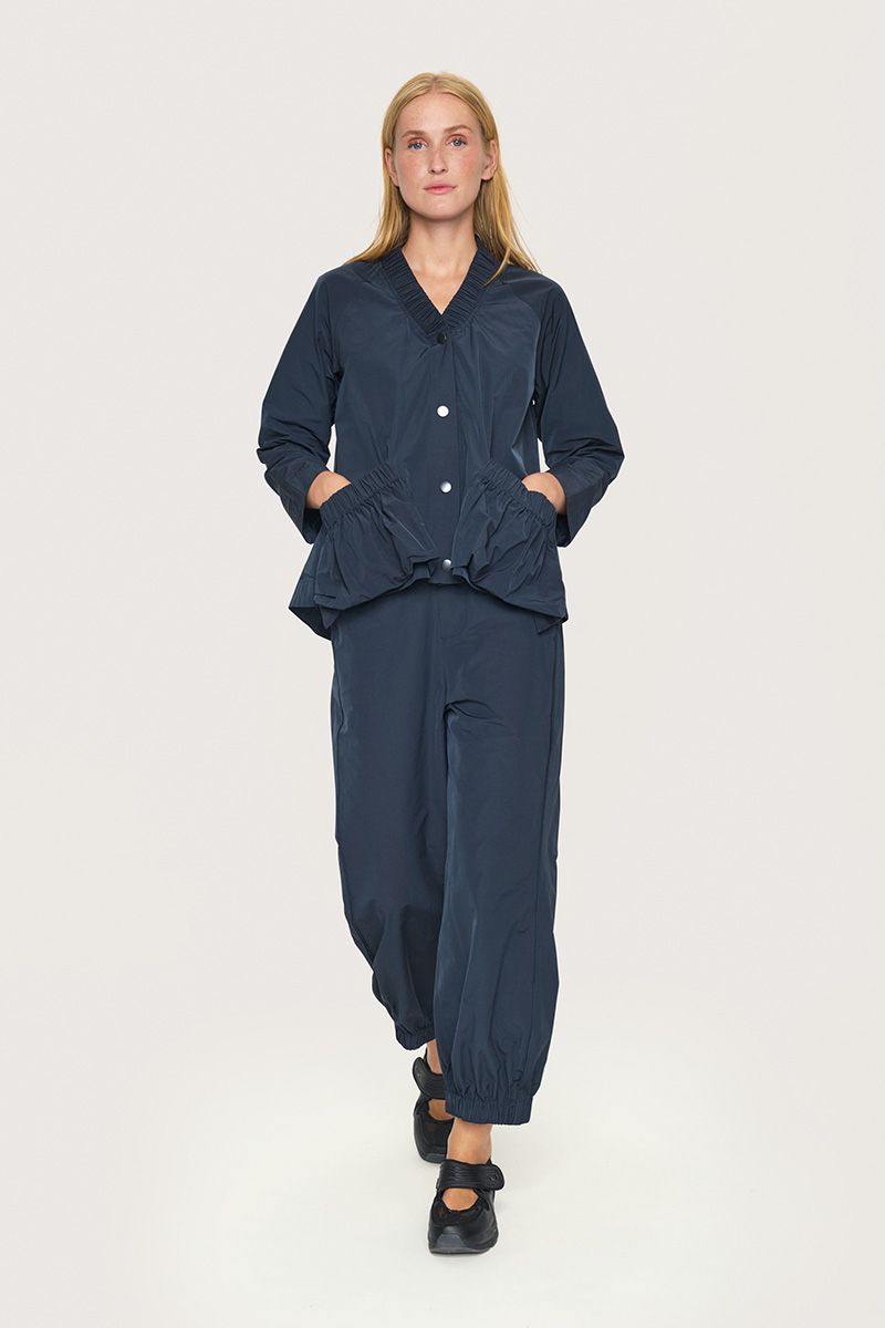 Fukkura poplin jacket