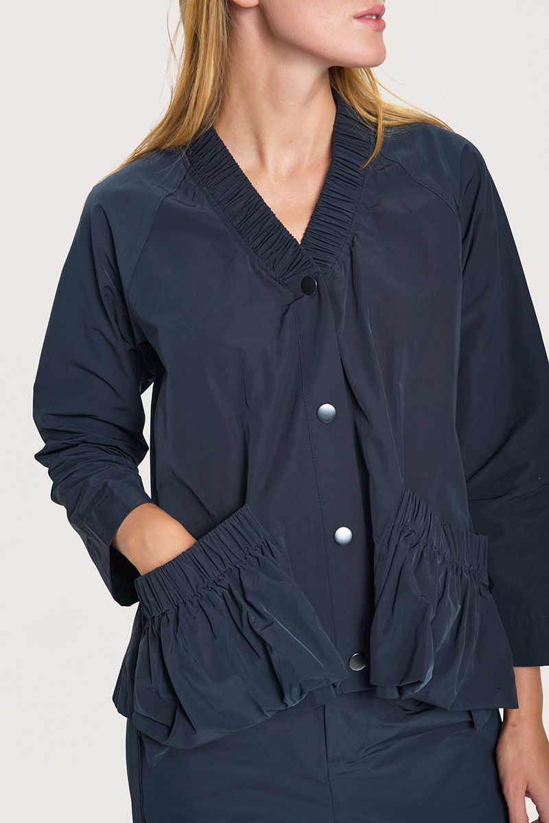 Fukkura poplin jacket
