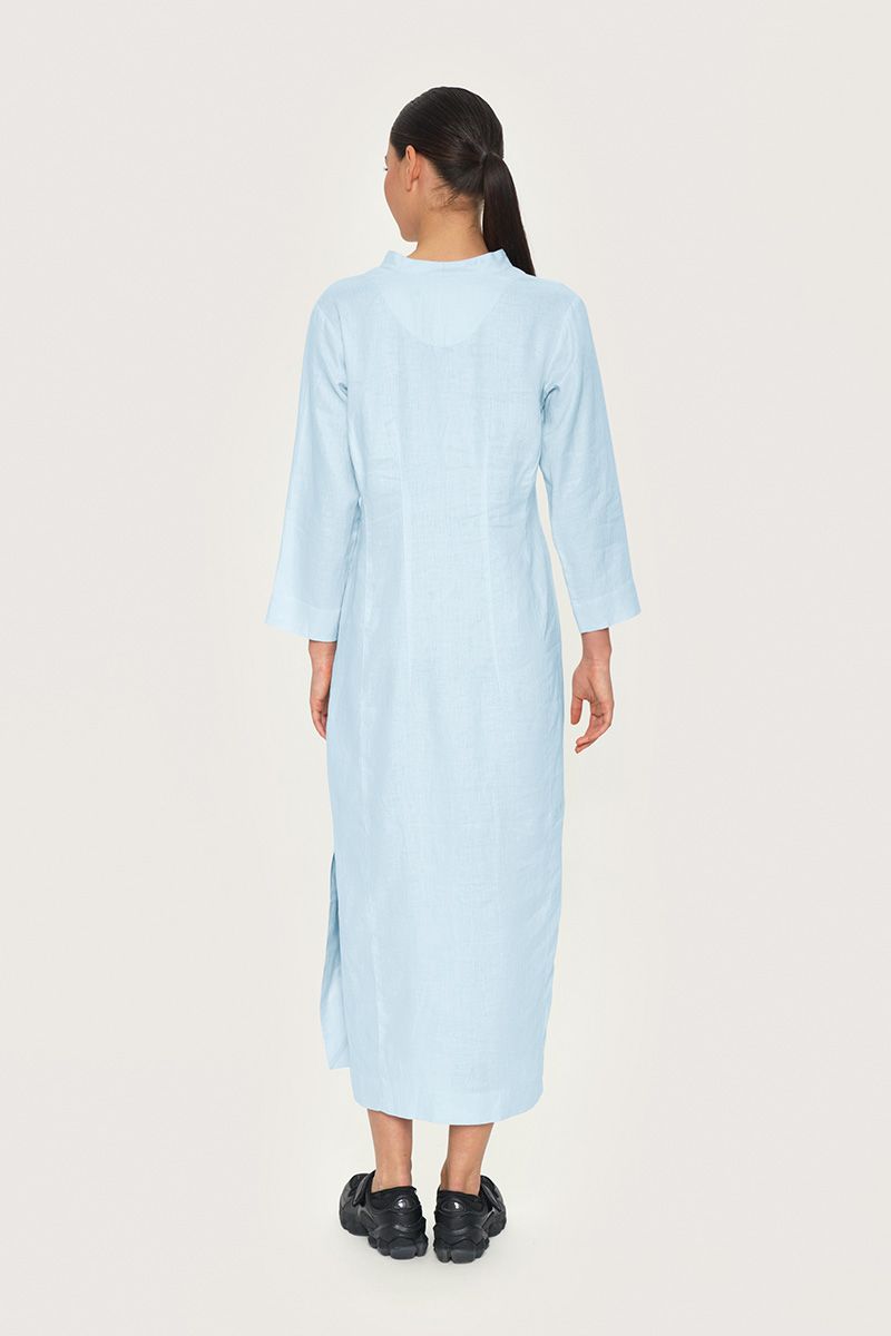 Airy linen long dress