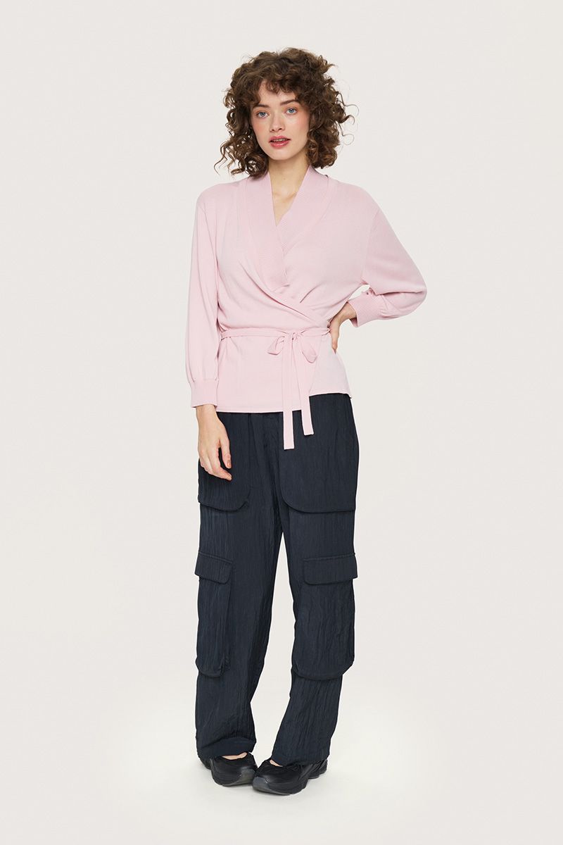 Bloom wrap blouse