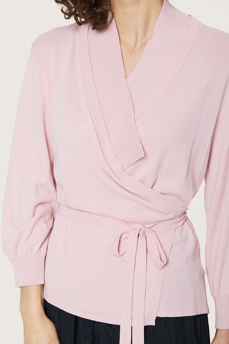 Bloom wrap blouse