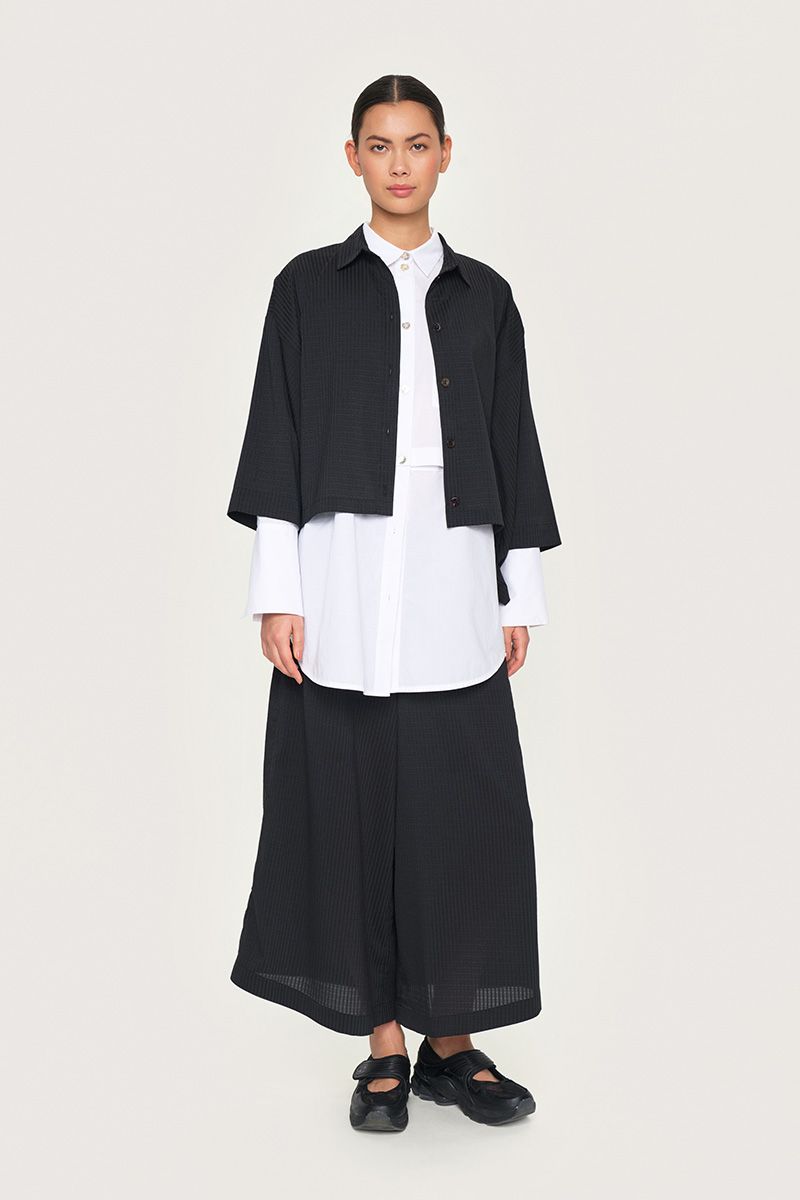 Seersucker trousers
