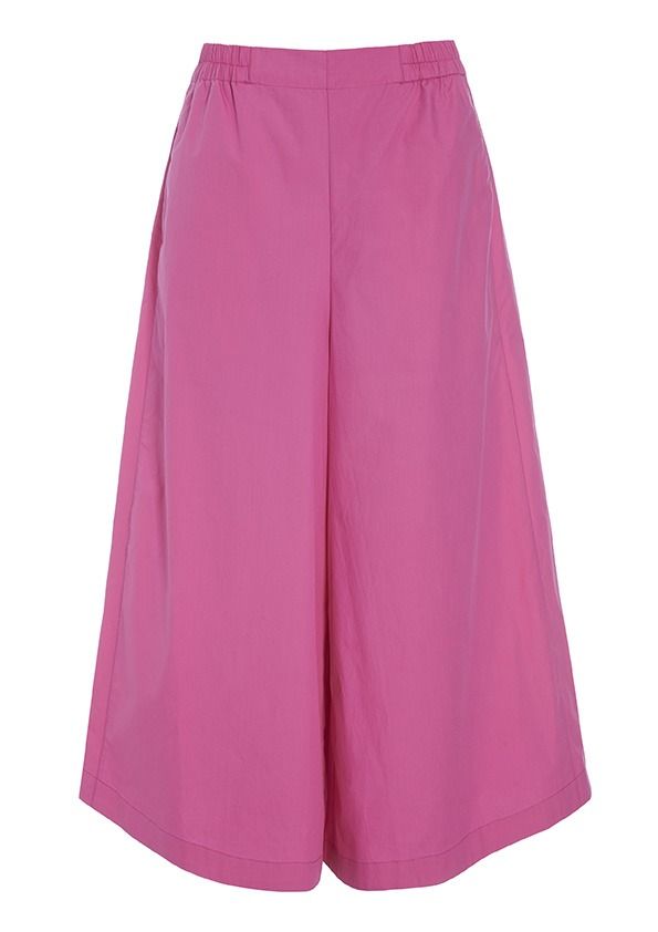 Paper poplin pants