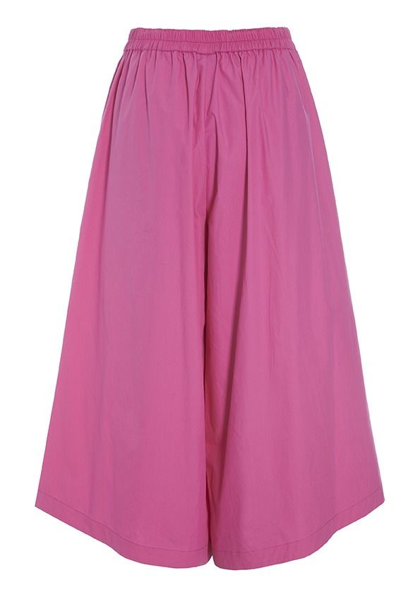 Paper poplin pants