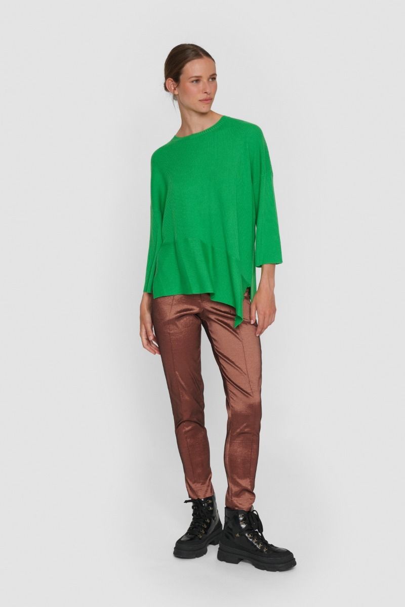 Changeant stretch pants