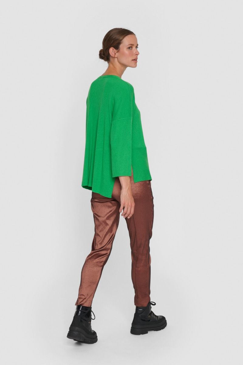Changeant stretch pants