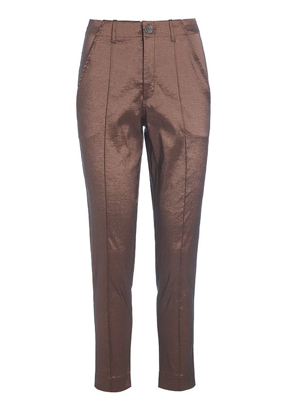 Changeant stretch pants