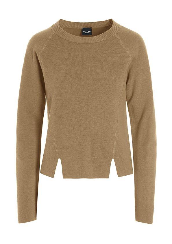 Wakasu wool blend blouse