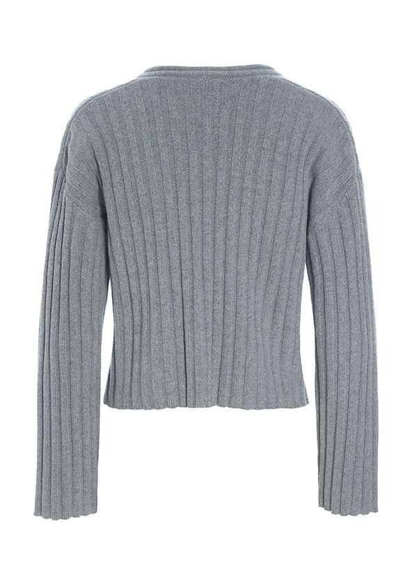 Gamine knit short cardigan