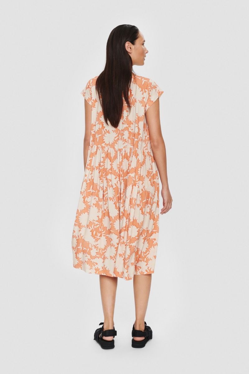 Summer rain & dahlias FSC dress