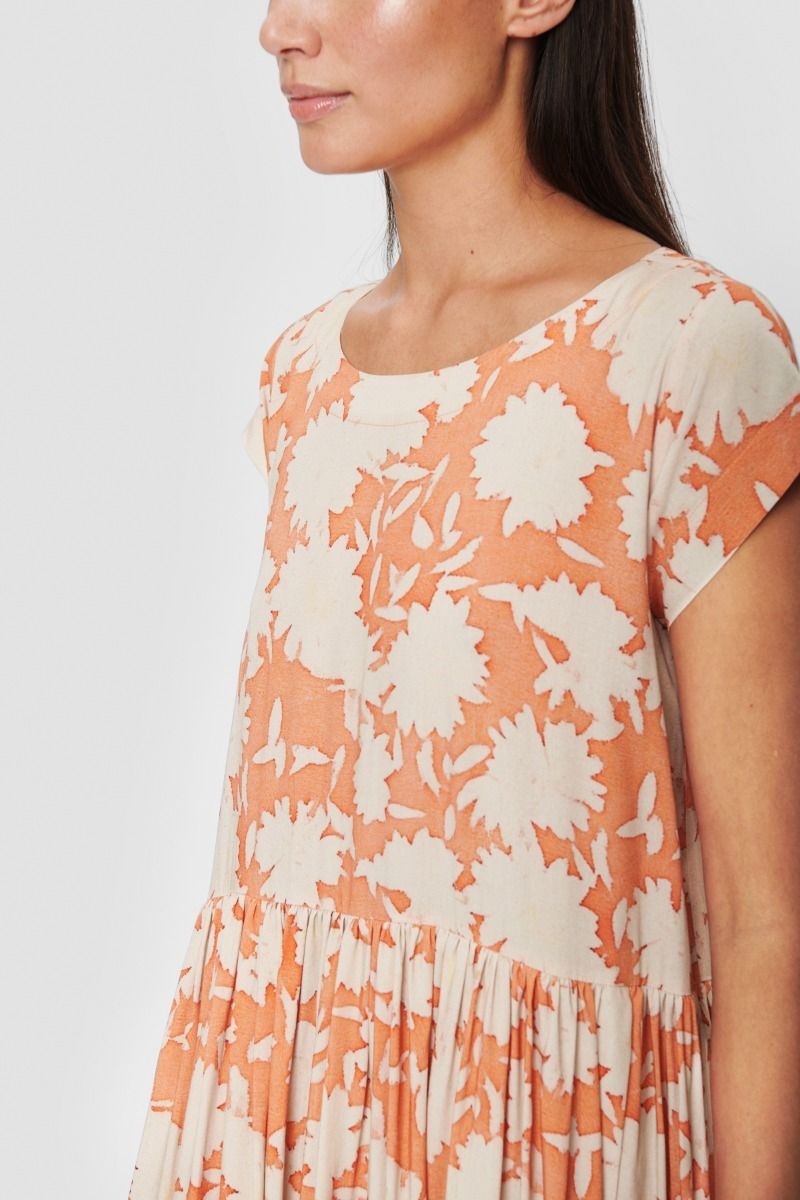 Summer rain & dahlias FSC dress