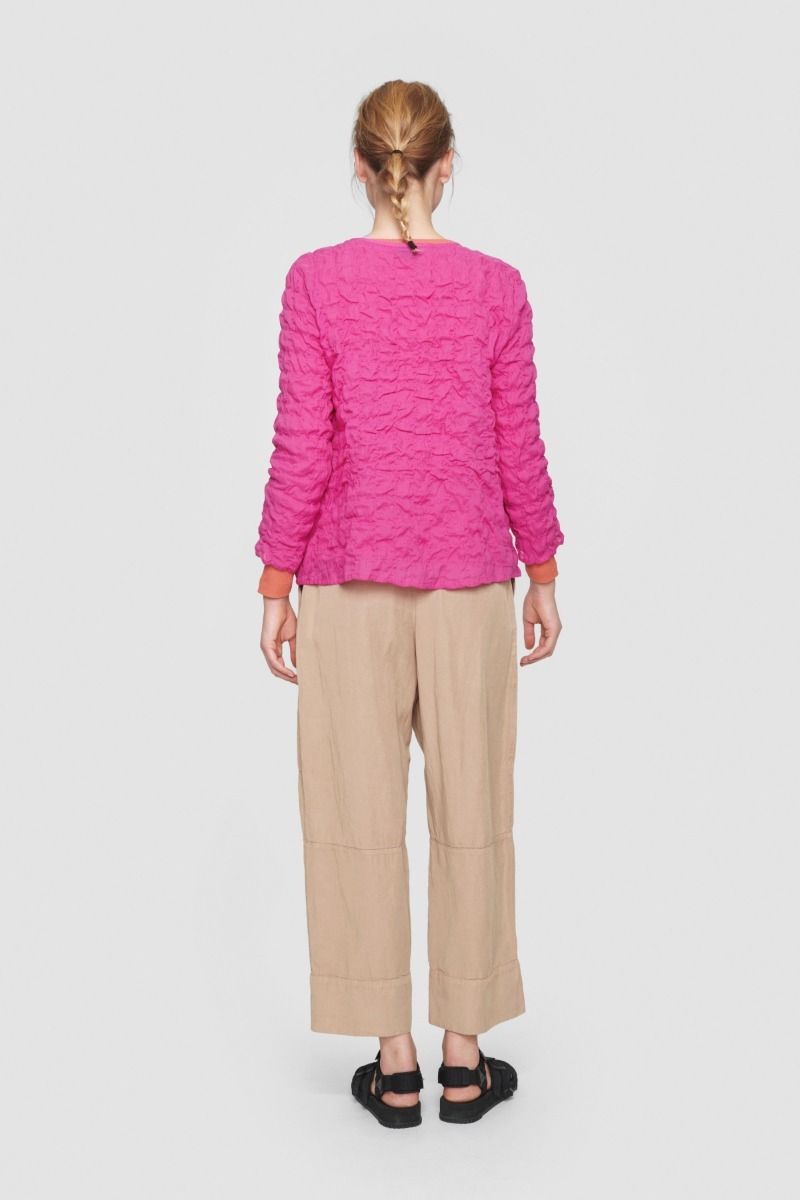 Blur cotton blouse