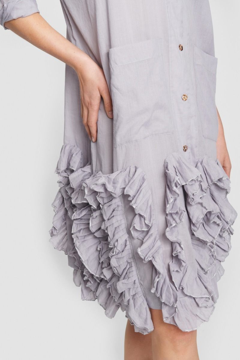 Blur cotton dress