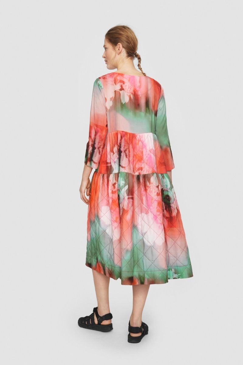 Colour dream & domino FSC long dress