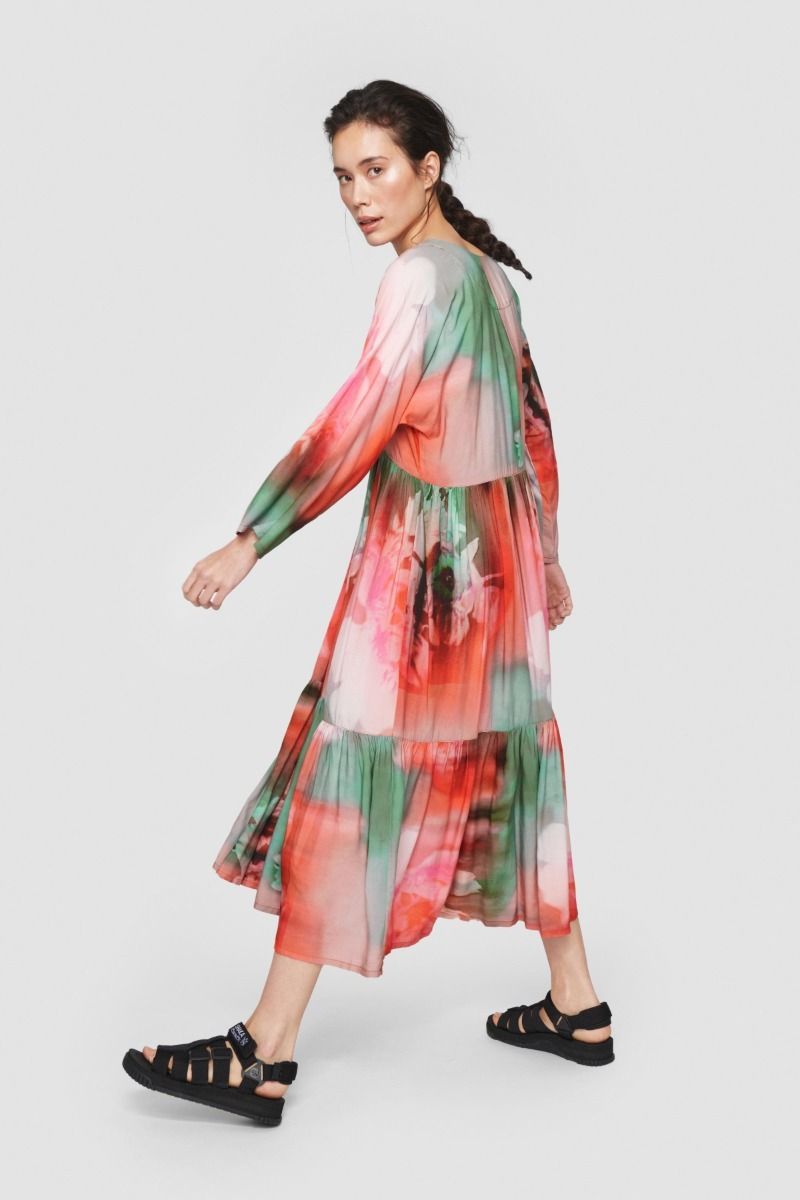 Colour dream & domino FSC wide dress