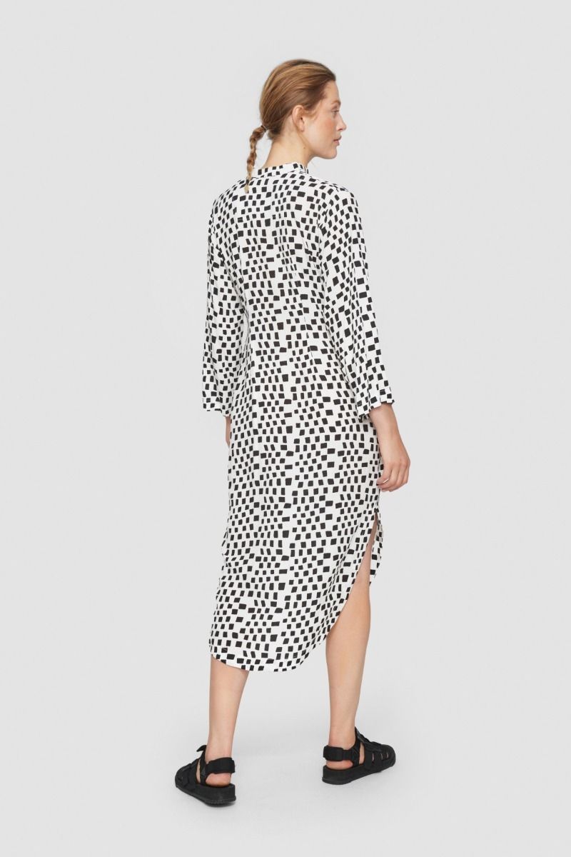 Colour dream & domino FSC dress with collar