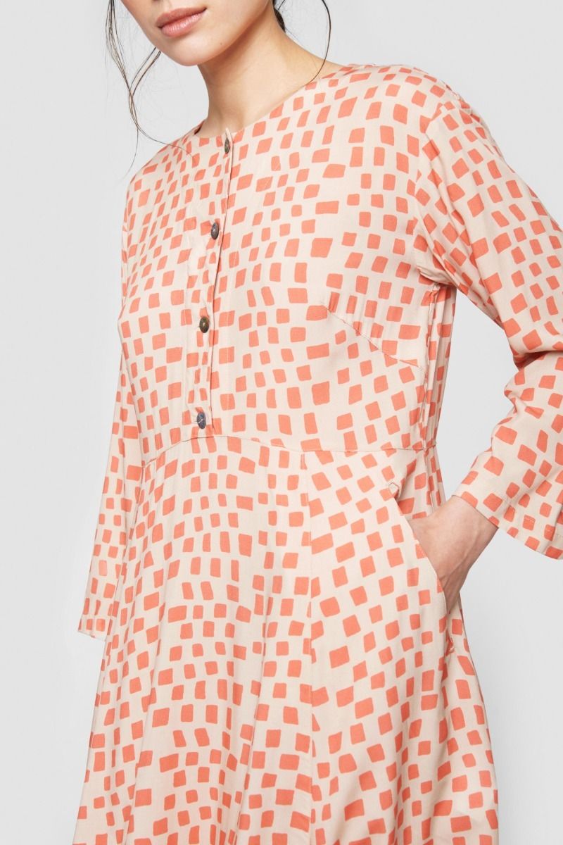 Colour dream & domino FSC dress
