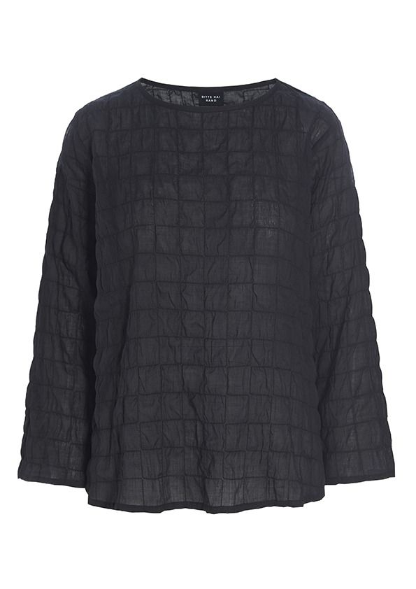 Blur cotton blouse
