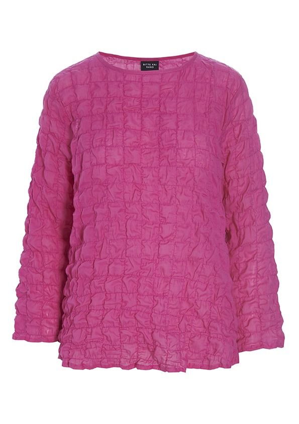 Blur cotton blouse