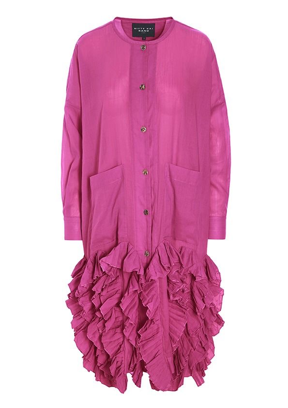 Blur cotton dress