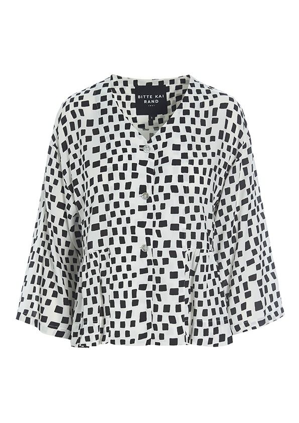 Colour dream & domino FSC blouse with buttons