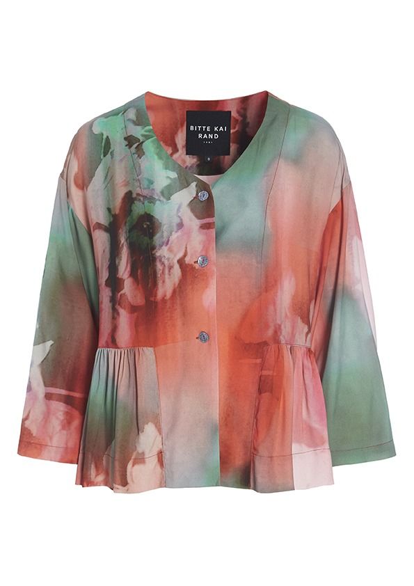 Colour dream & domino FSC blouse with buttons