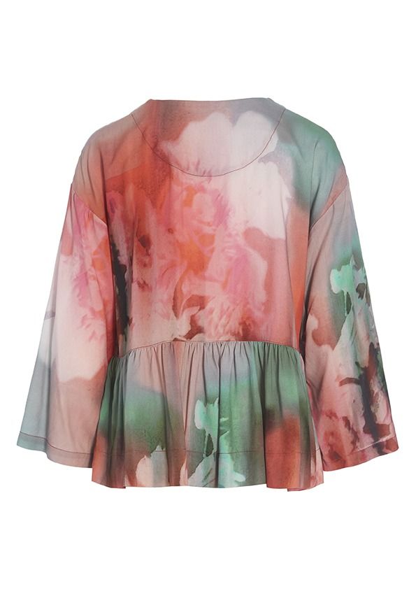 Colour dream & domino FSC blouse with buttons
