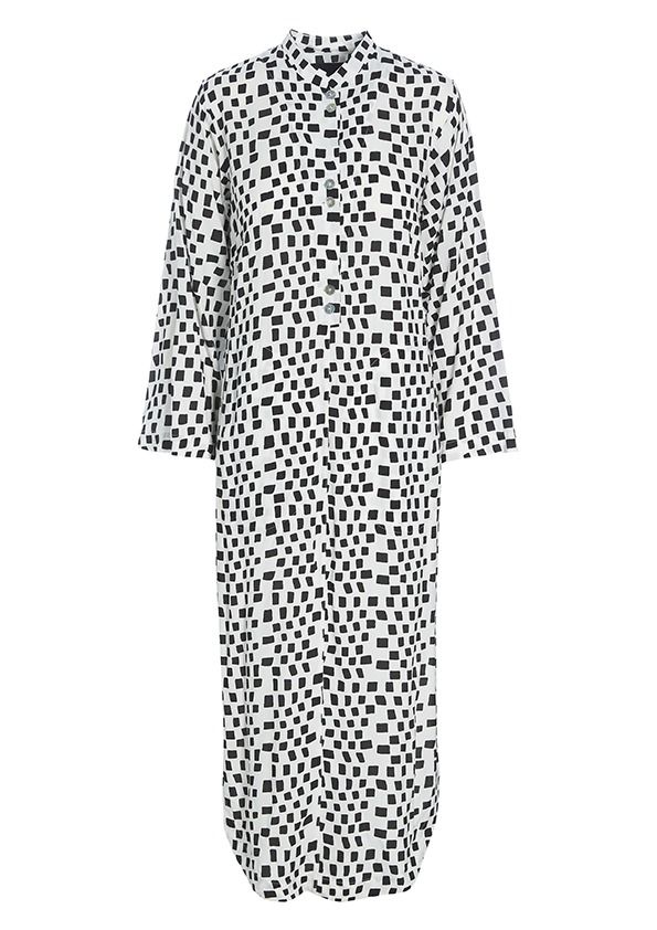 Colour dream & domino FSC dress with collar