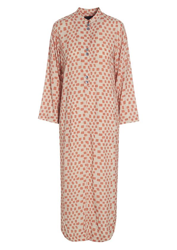 Colour dream & domino FSC dress with collar
