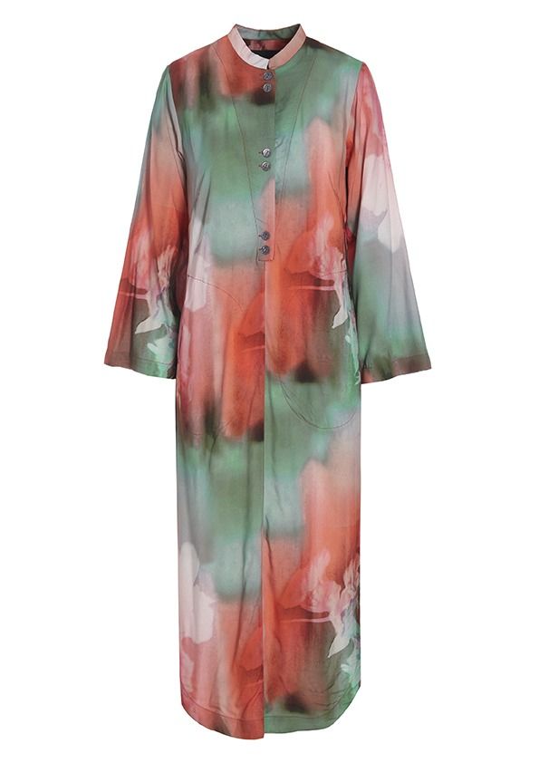 Colour dream & domino FSC dress with collar