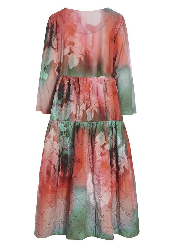 Colour dream & domino FSC long dress