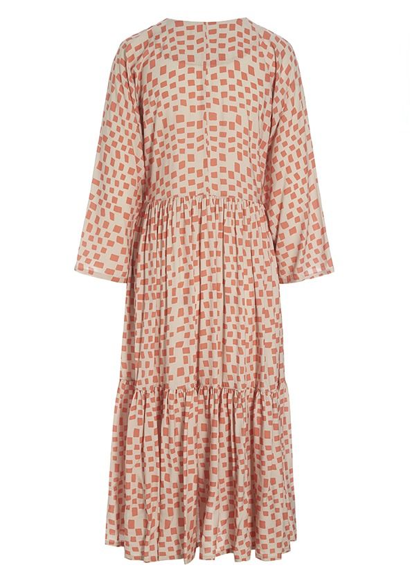 Colour dream & domino FSC wide dress