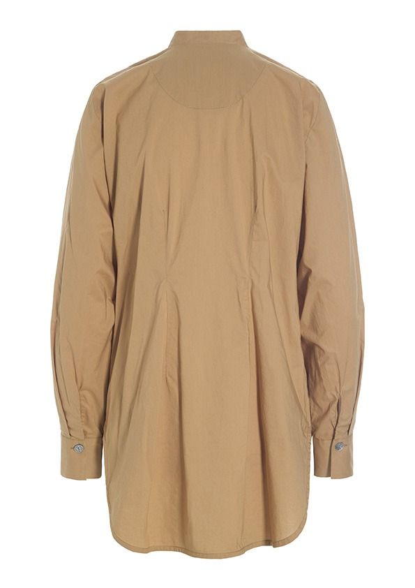Core cotton flounce shirt
