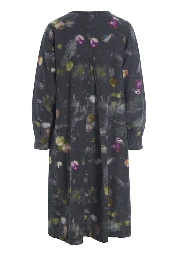 Nightlights dress with pleats
