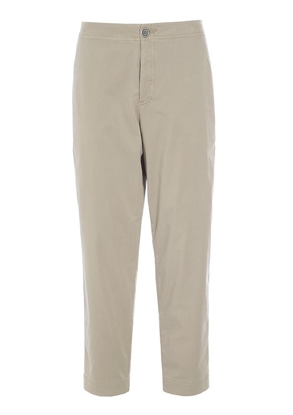Peach stretch long trousers