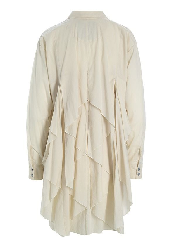 Washi voile origami shirt
