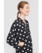 Checkpoint linen shirt dress