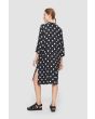 Checkpoint linen shirt dress