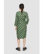 Checkpoint linen dress