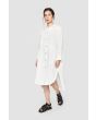 Lazy linen shirt dress