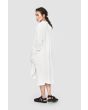 Lazy linen shirt dress