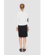 Floret knit blouse